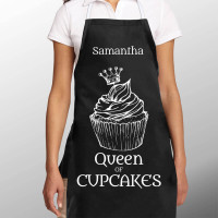 Personalised Cupcakes Queen Apron