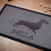 personalised dachshund doormat