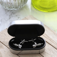 personalised Darts Cufflinks Gift Set