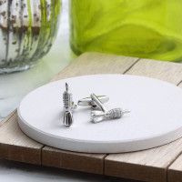 personalised Darts Cufflinks Gift Set