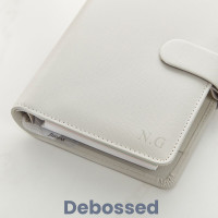 Grey filofax