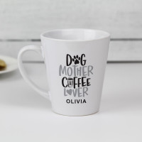 Personalised small Latte mug