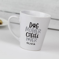 Personalised small Latte mug