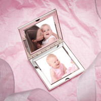 Personalised Mini Double Photo Frame