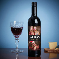 Double Photo Merlot Red Wine