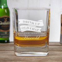 personalised whisky glass