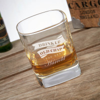 personalised whisky glass