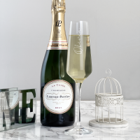 Elegant Name 180ml Infinity Champagne Flute
