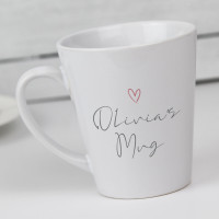 Personalised Latte Mug
