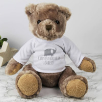 personalised Elephant Cuddly Bear