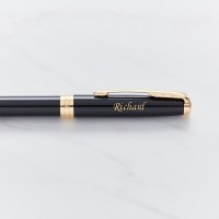 Parker Sonnet Black With Gold Trim Ballpoint Pen