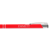 Red Engraved Pen
