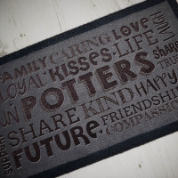 personalised family name doormat