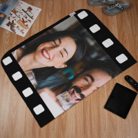 Film Strip Photo Blanket
