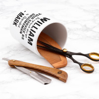 personalised Fix Up Look Sharp Shaving Pot