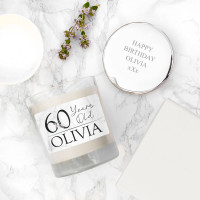 Personalised Candle