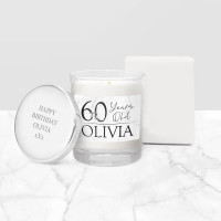 Personalised Candle