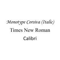 Font