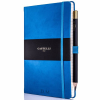 Personalised Blue Castelli Notebook