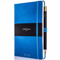 Personalised Blue Castelli Notebook
