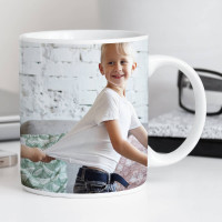 personalised Full Wrap Photo Mug 