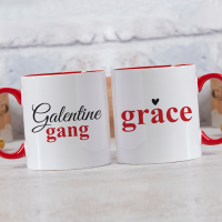 Galentine Gang Double Sided Red Inner Mug