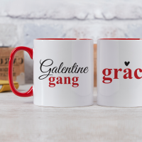 Galentine Gang Double Sided Red Inner Mug