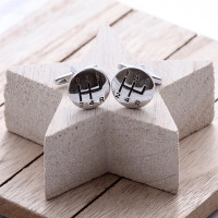 personalised gear cufflinks