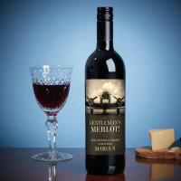 personalised Merlot Red Wine