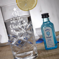 personalised Blenheim High Ball Gift Set with Gin