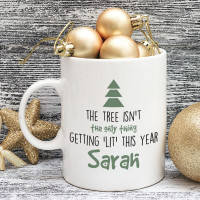 personalised christmas durham mug