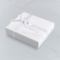 Heart Border Monogram Champagne & Prosecco Miniature Gift Set