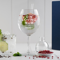 Gin Loving Mum Gin Glass