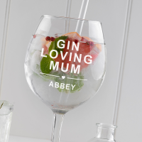 Gin Loving Mum Gin Glass