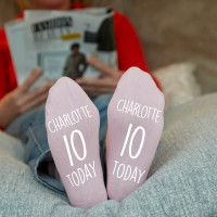 personalised birthday socks