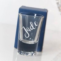 personalised Girls Name Conical Shot Glass