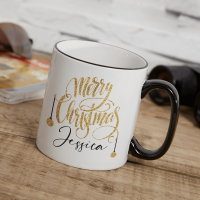 Personalised two tone mug