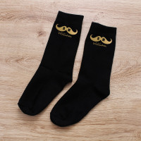 personalised Best Man Moustache Personalised Socks