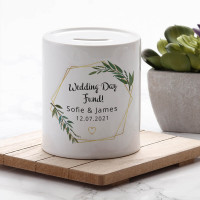 Personalised Wedding Fund Money Box