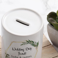 Personalised Honey Moon Money Box