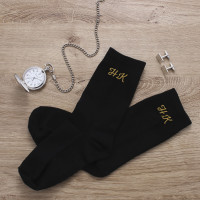 personalised initial socks