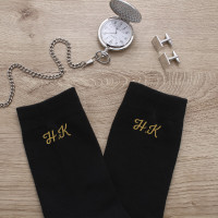 personalised initial socks