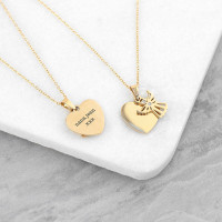 personalised Guardian Angel Necklace