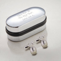 Personalised Golf Bag Cufflinks