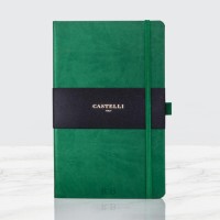 Green Engraved Notebook