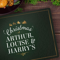 Green Christmas Chopping Board
