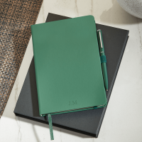 Green Wilson Notebook Pen Gift Set