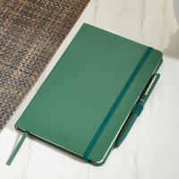 Green Wilson Notebook Pen Gift Set