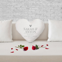 Heart pillow deals with names