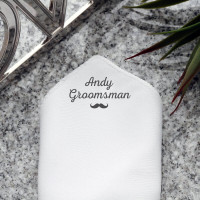 personalised Groomsman Pocket Square